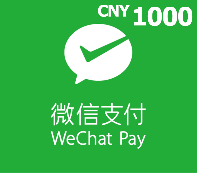 WeChat Wallet 1000 CNY Top Up CN