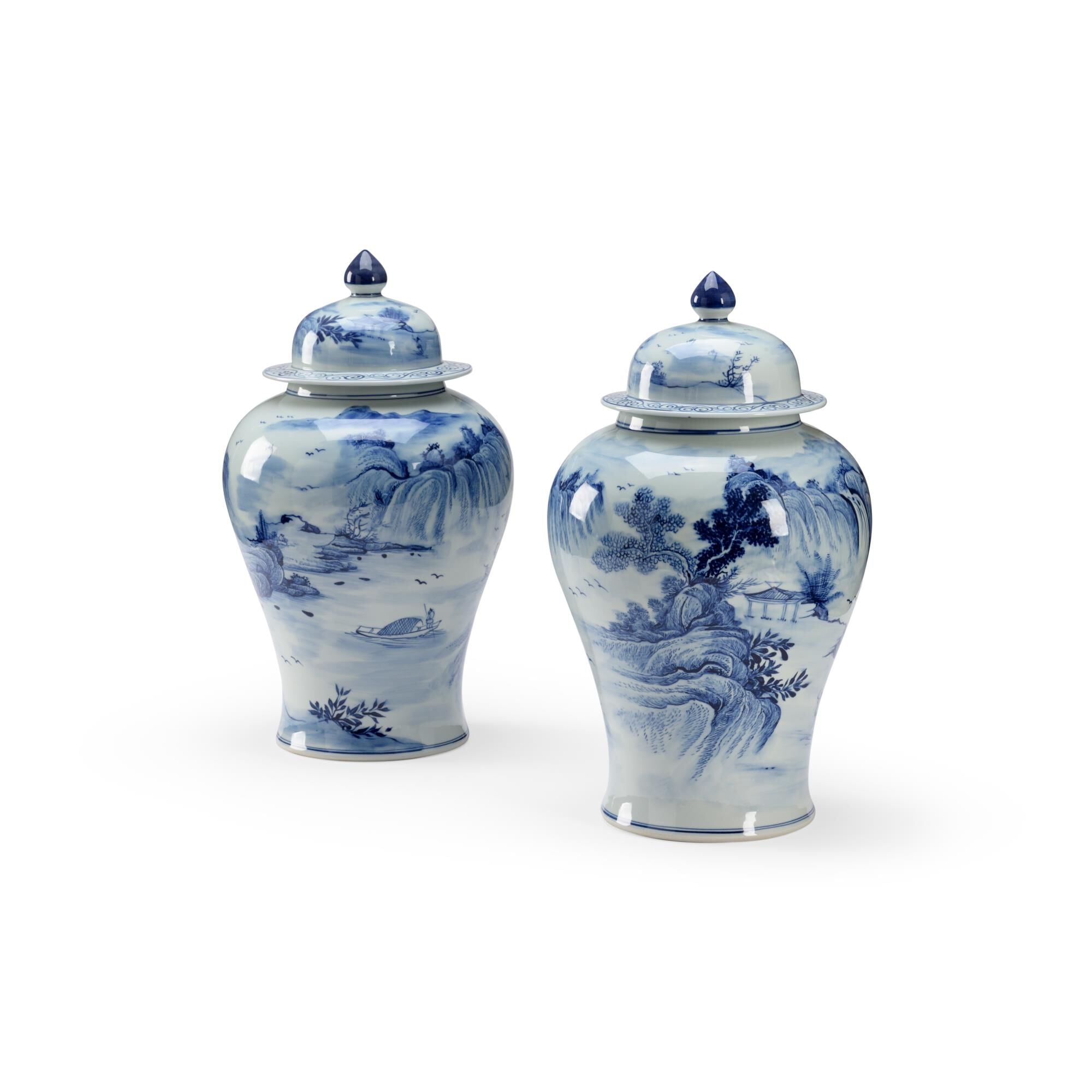Wildwood BLUE JUNE (S2) Vase-Urn - 301898 - Modern Contemporary