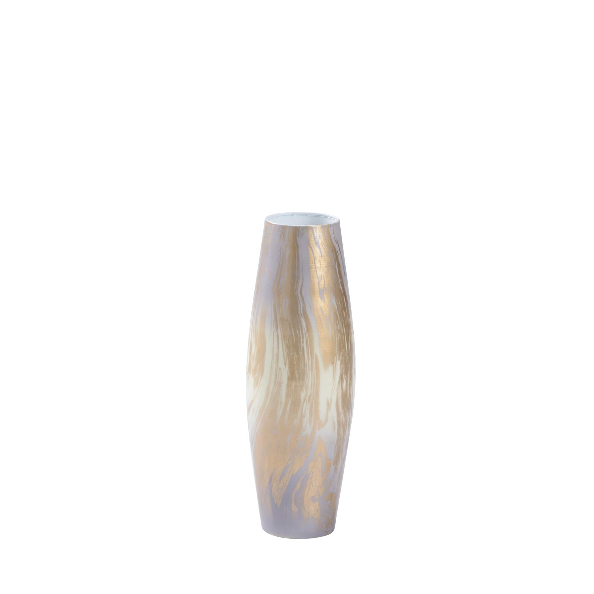 Wildwood Oyster Swirl Vase (Sm) Vase-Urn Oyster Swirl - 302347 - Modern Contemporary