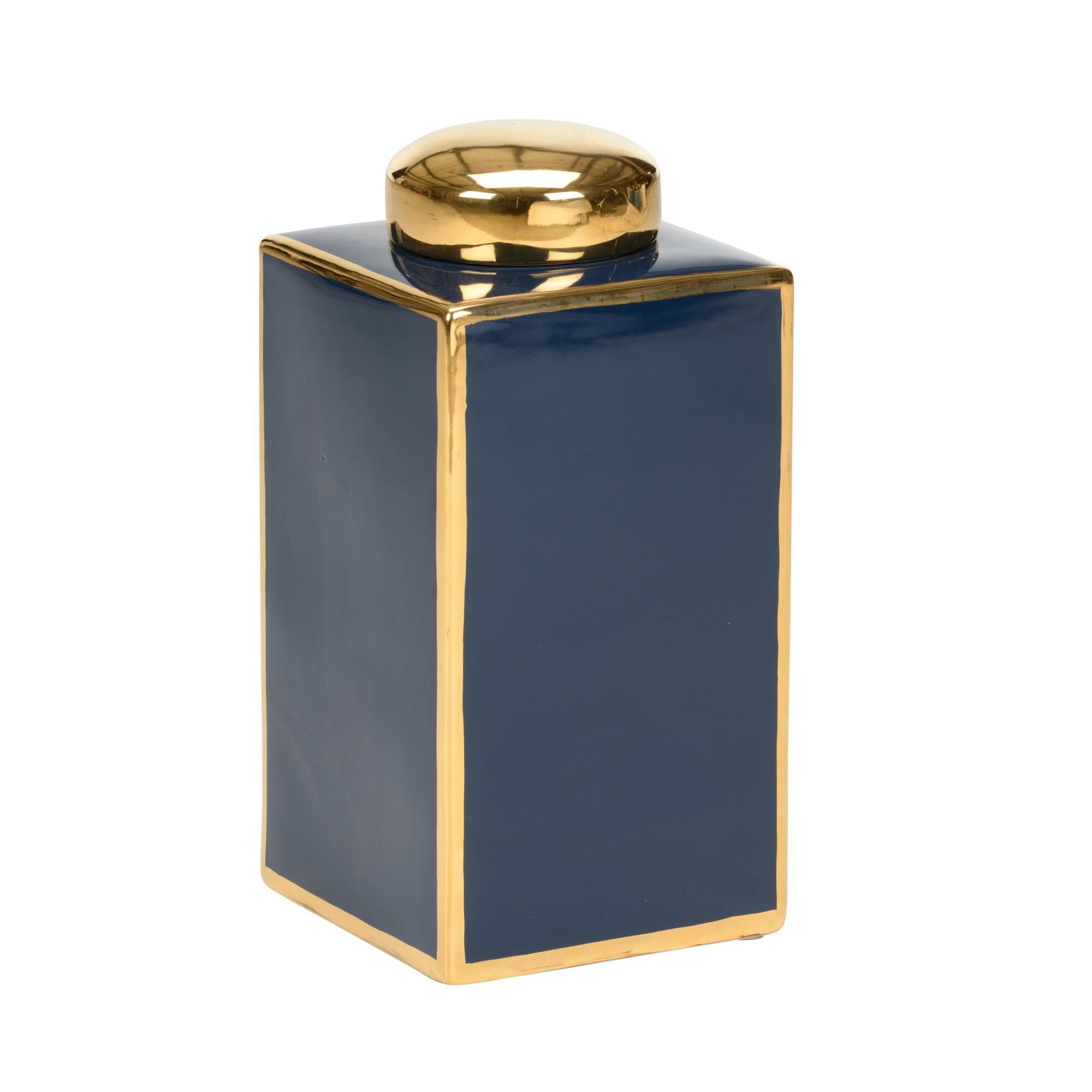 Wildwood Infinity And Blue - Yond Canister (Lg) Vase-Urn Infinity And Blue - 302394 - Modern Contemporary