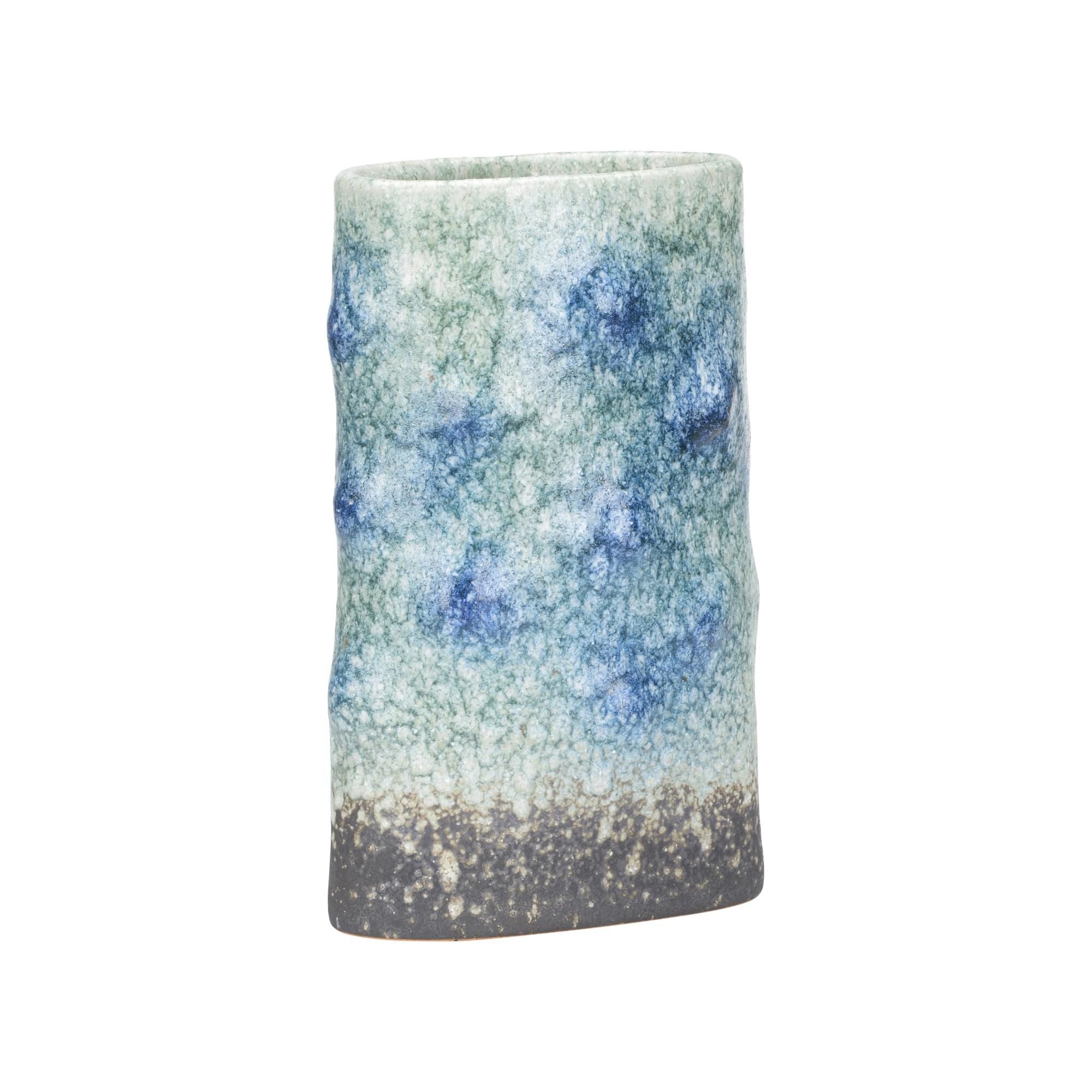 Wildwood Shiga Indigo Vase-Urn Indigo - 302575 - Modern Contemporary