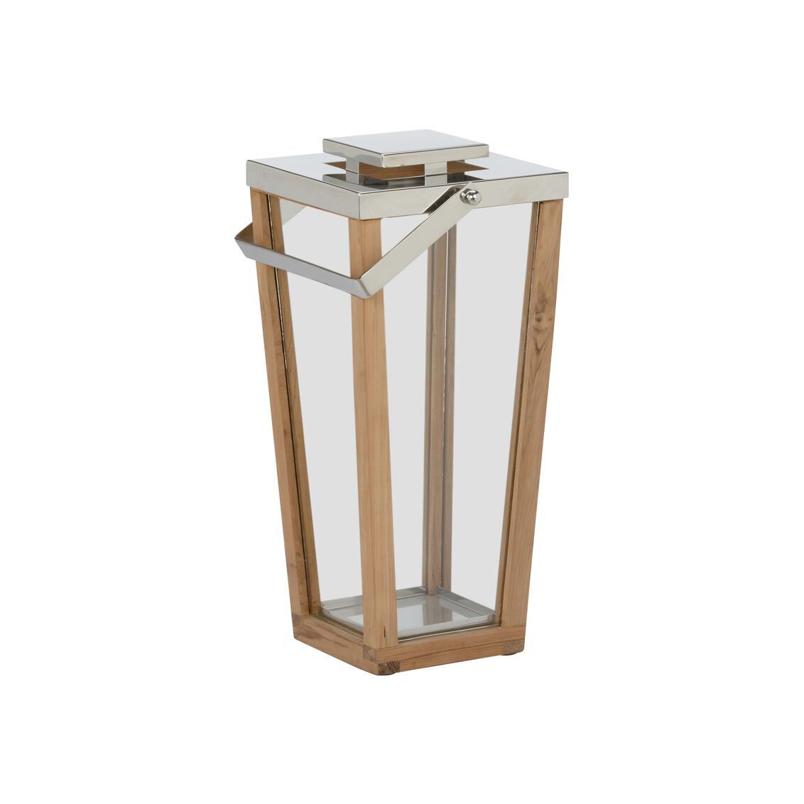 Wildwood Lanai Teak Hurricane Candle Holder Lanai Teak - 302770 - Modern Contemporary