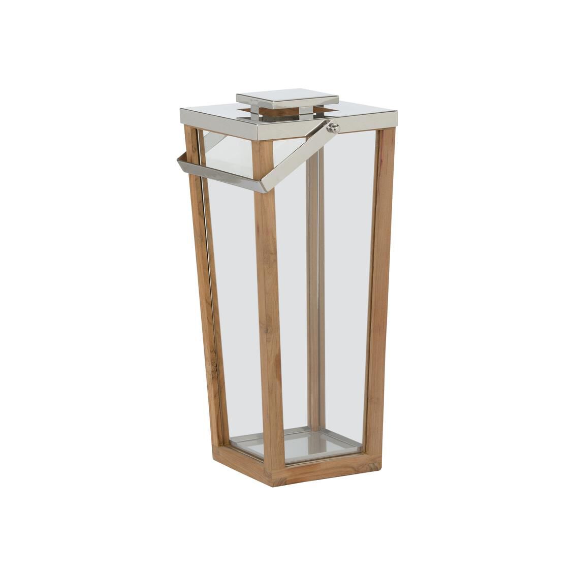 Wildwood Lanai Teak Hurricane Candle Holder Lanai Teak - 302771 - Modern Contemporary