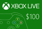 XBOX Live $100 Prepaid Card CA