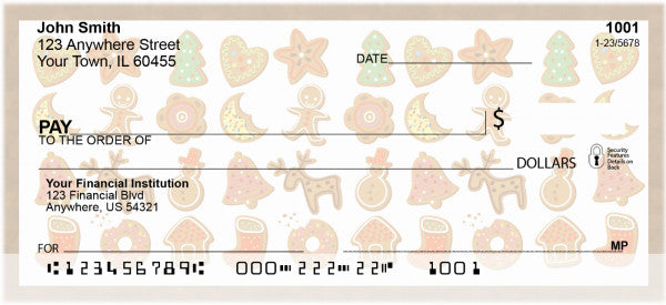 Gingerbread Cookies Personal Checks