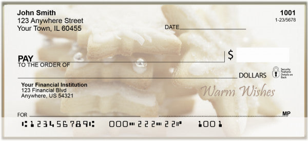 Christmas Cookies Personal Checks