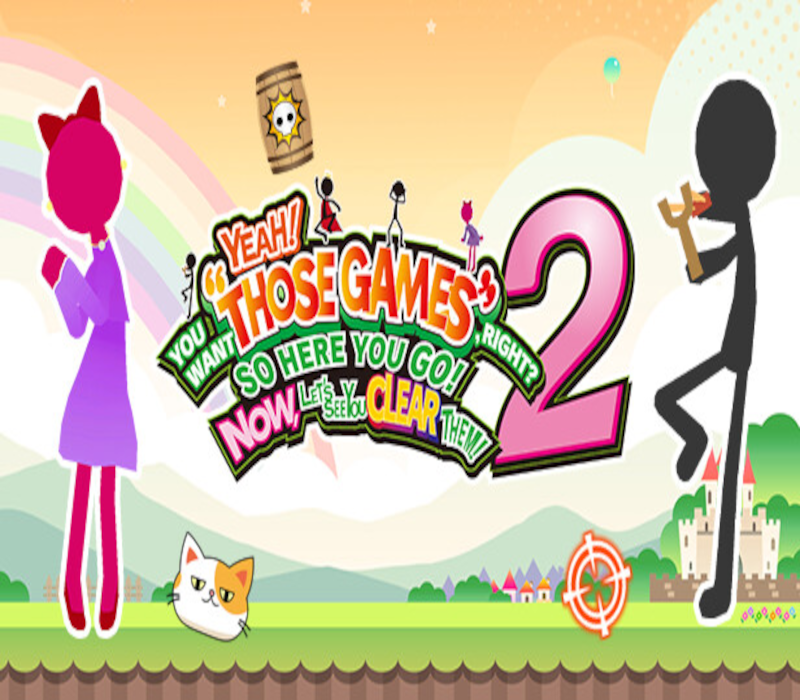 YEAH! YOU WANT "THOSE GAMES," RIGHT? SO HERE YOU GO! NOW, LET'S SEE YOU CLEAR THEM! 2 PC Steam CD Key