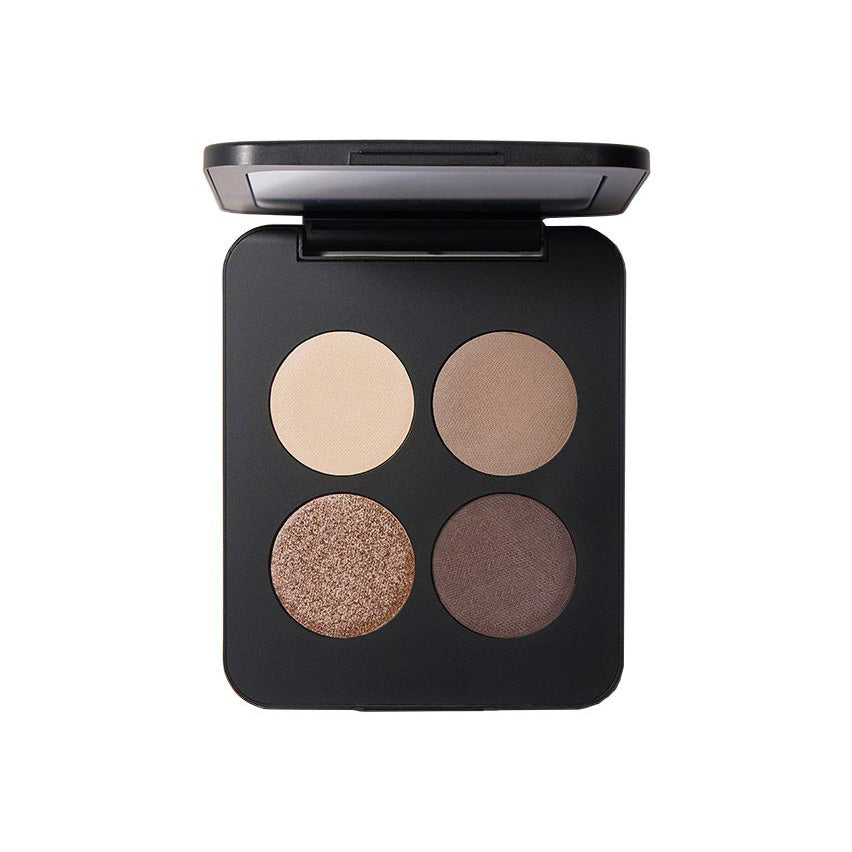 Pressed Mineral Eyeshadow Quad - Taupe Smoke