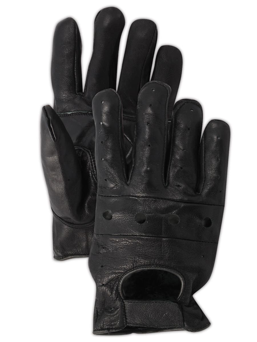 Magid HandMaster Z6200T Black Goat Grain Leather Drivers Glove