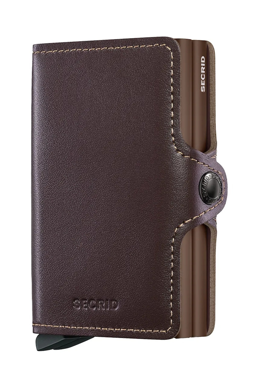 Kožni novčanik Secrid boja: smeđa, TO-Chocolate