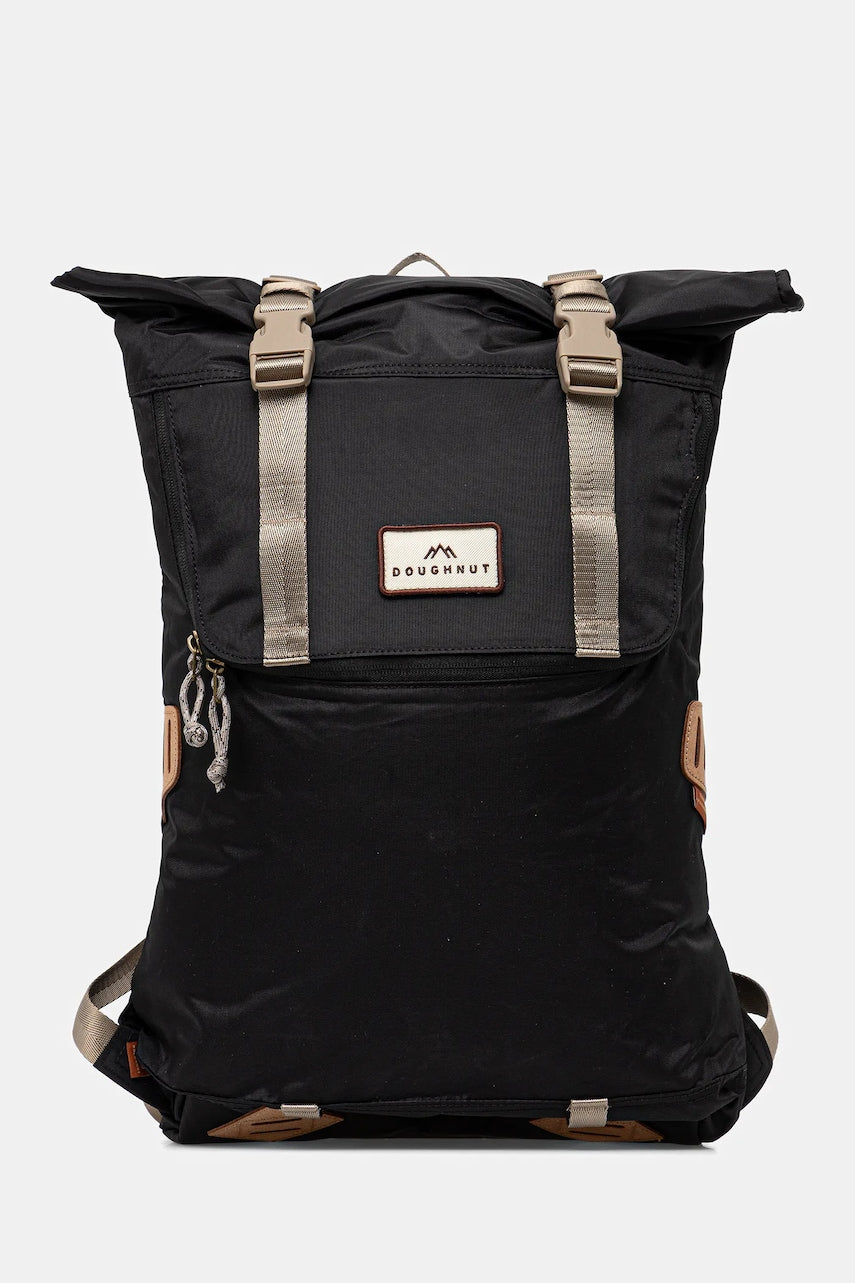 Ruksak Doughnut Christopher Jungle boja: crna, veliki, bez uzorka, D195JG2-0003