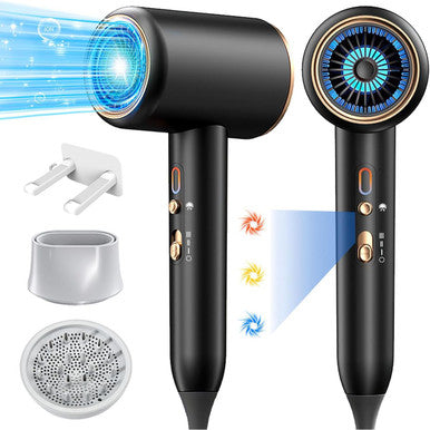 Ionic Blow Dryer with Dual Attachments