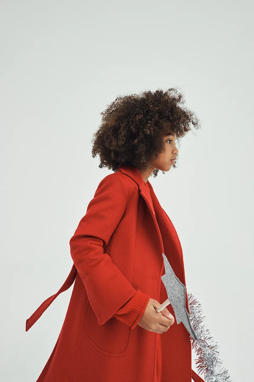 Dječji kaput MAX&Co. MAXJ1F JACKET boja: crvena, MX0001