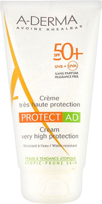 A-derma Schützende Sonnencreme für atopische Haut SPF 50+ Protect AD 150 ml