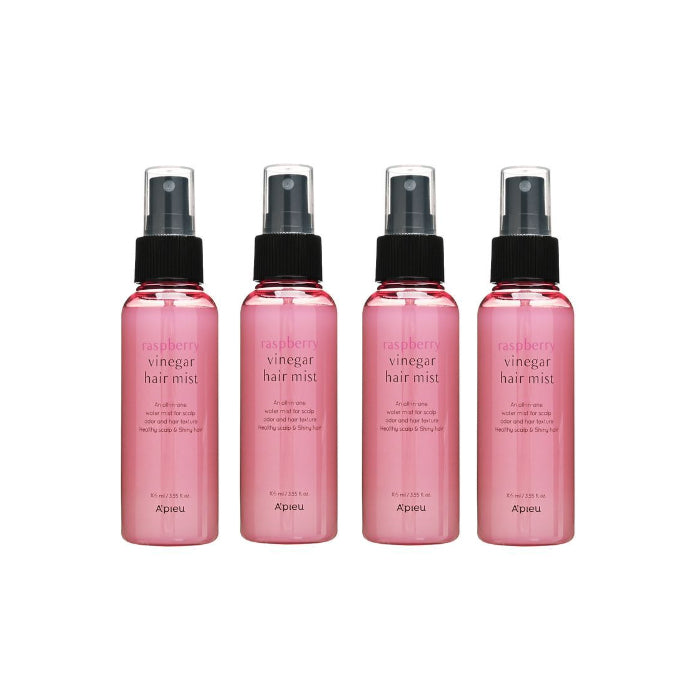 A'PIEU - Raspberry Vinegar Hair Mist - 105ml (4ea) Set