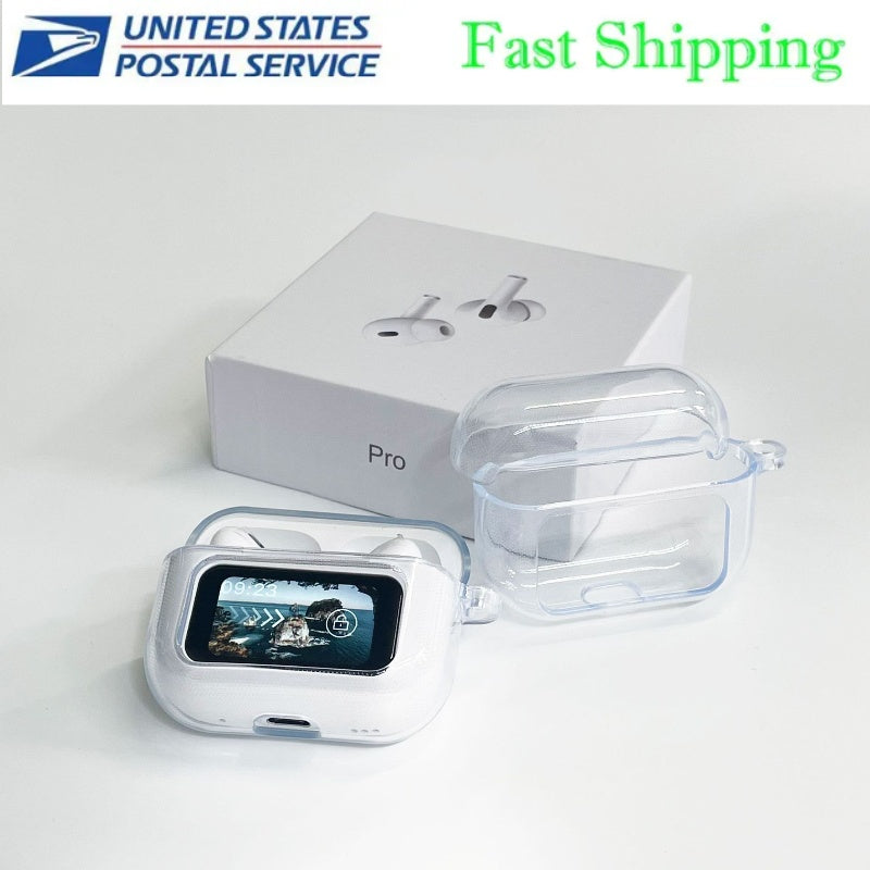 4th USA Warehouse For TWS airpod 4th 3 Airpods pro 2 Headphone Accessories Silicone Cute Protective Earphone Cover 2nd generation Wireless Charging