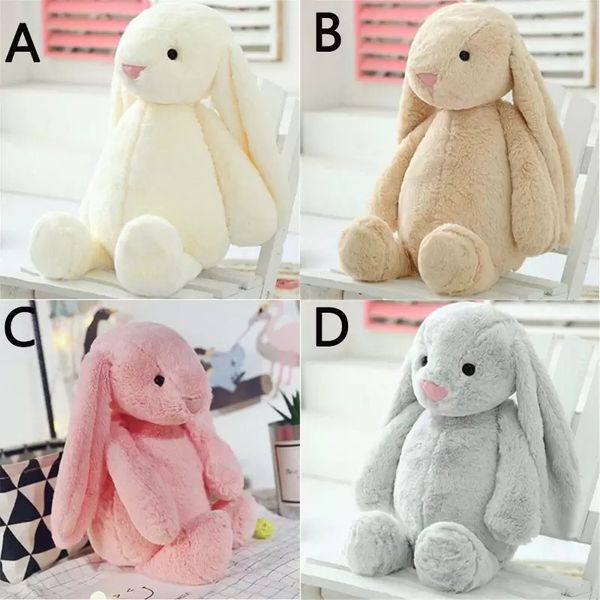 Easter Rabbit 30cm Toy Festive Soft Plush Bunny Doll Long Ears Stuffed Rabbits Comfort Kids Sleeping Dolls Sofa Bed Cushion Decor
