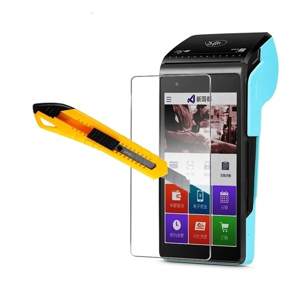 9H Scratch-Proof Premium Protective Tempered Glass Film Screen Protector for XGD UODU payment smart POS terminal N5 N3 N86 240626