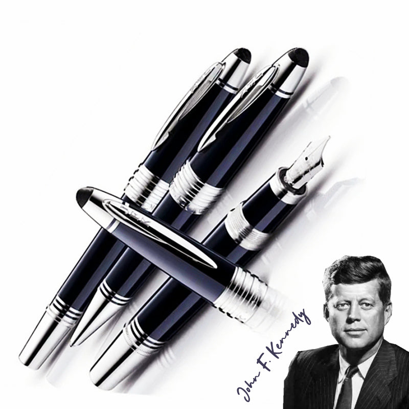 MOM M JFK Rollerball Pens Writing Gift A Quality Ballpoint Fountain Pen Stationery Luxury Office Supplies With JFK Serial Number