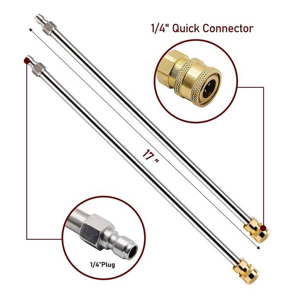 20 Inch Portable Water High Pressure Cleaner Surface Cleaner for Terraces Driveways Decks Sidewalks Pressure Washer 4000PSI