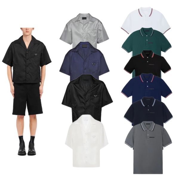 Men&#039;s designer t-shirts fashion polo shirts cottons casual men&#039;s and women&#039;s loose versatile low Luxury loose shorts sleeves