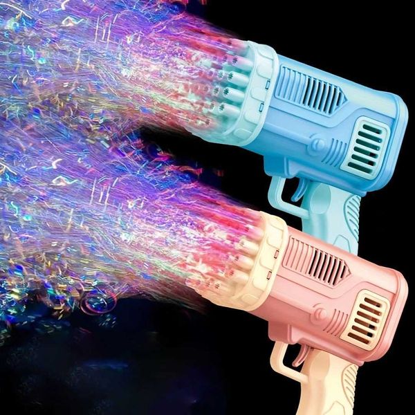 32 hole Bubble hine handheld Gatling electric fly autatic bubble toy without battery and bubble waterY250120