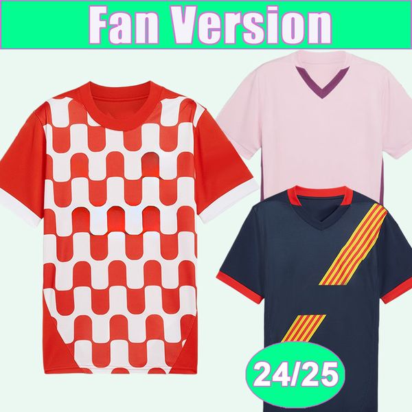 24 25 Girona STUANI Mens Soccer Jerseys TSYHANKOV PORTU HERRERA BLIND ROMEU ARNAU MIGUEL IVAN MARTIN Home Away 3rd Football Shirts Adult Uni