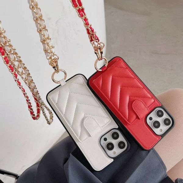 Suitable for iPhone 14 phone crossbody zero wallet iPhone 15 promax protective case 15-12 Xiaoxiang handheld