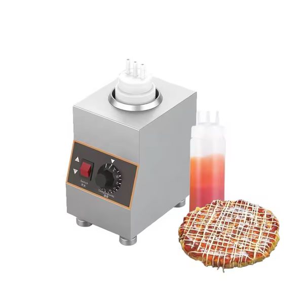 Household Sauce Heater, Commercial Chocolate Heater, Stainless Steel Electric Soy Sauce Heating And Filling Machine, 1-2-3 Bottles