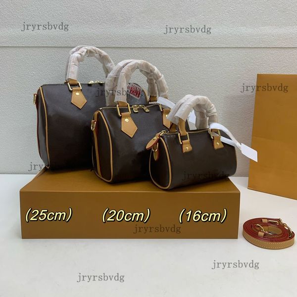 Women 3 size designer bag boston shoulder bags speedys 25 30 35 duffel bag with luxury tote handbags designer mens crossbodys Genuine Leathe