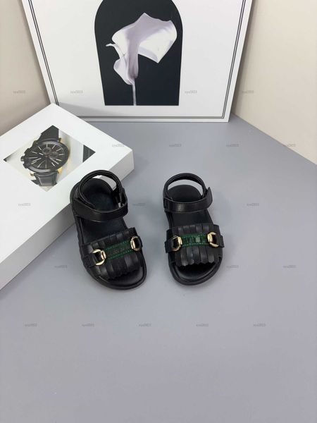 Fashion toddler sandal High quality baby girls shoes Size 21-28 Box Packaging designer Kids shoe high-quality infant walking shoe