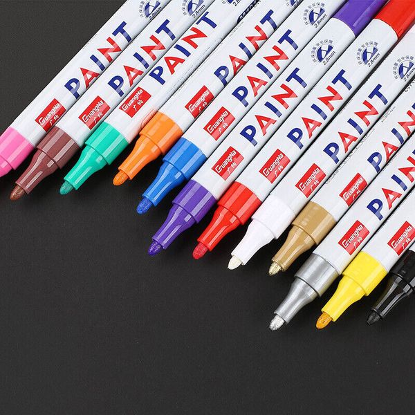 Waterproof Permanent Paint Marker Pen for Car Tyre Tire Tread Rubber Metal pen