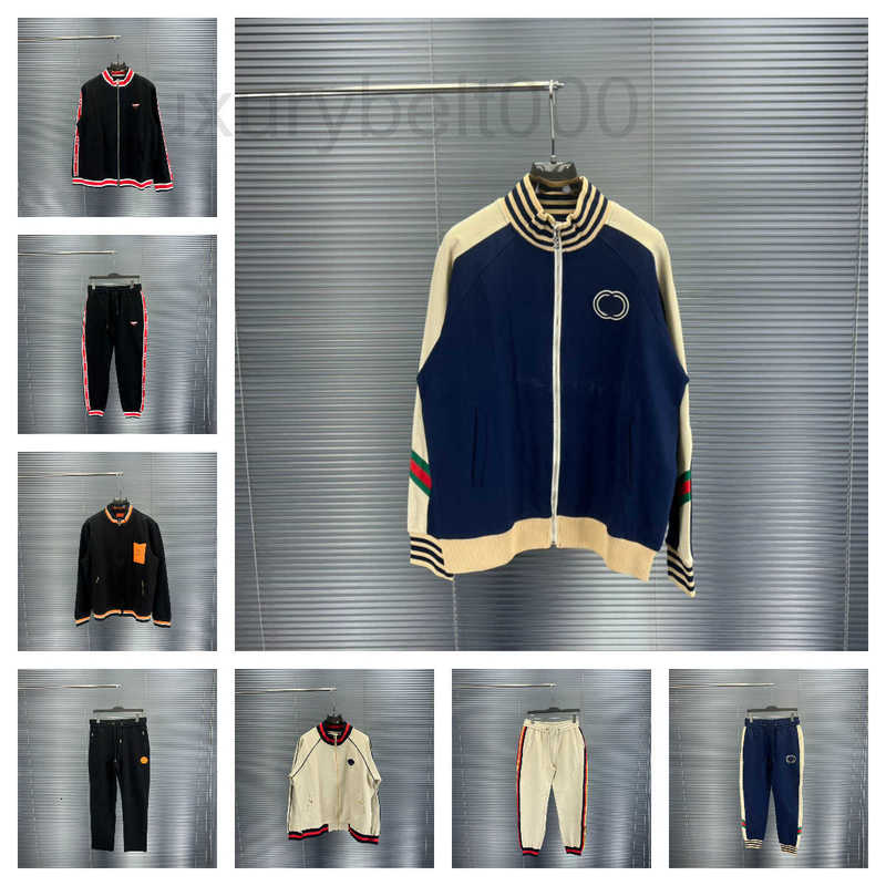 Men&#039;s Tracksuits Designer Men&#039;s Sportswear Designer Luxury Fashion Men&#039;s and Women&#039;s Sportswear Outerwear Jacket Sports Jogging