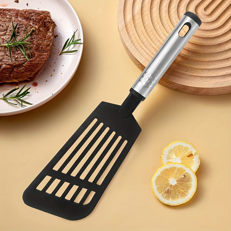 TEMU Kitchen Spatula, Frying Spatula, Pot Spatula, Outdoor Kitchen Utensils, Nylon Material, Heat-resistant