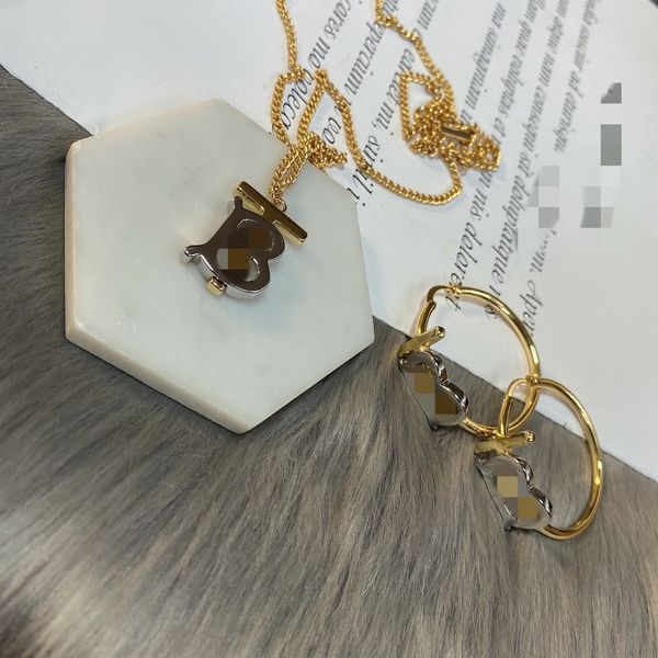 2023 Luxury Necklace Designer Jewelry Necklace Brand Circle Letter for Womens Fashion Brands Jewellery Pendants Necklaces Valentine&#039;s D