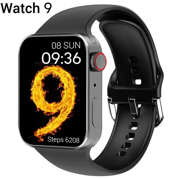 Smart Watch Series 10 9 8 45mm Men Women Watch Bluetooth Call Bracelet Wristband Wireless Charging Fitness Tracker Sport Smartwatch IWO For