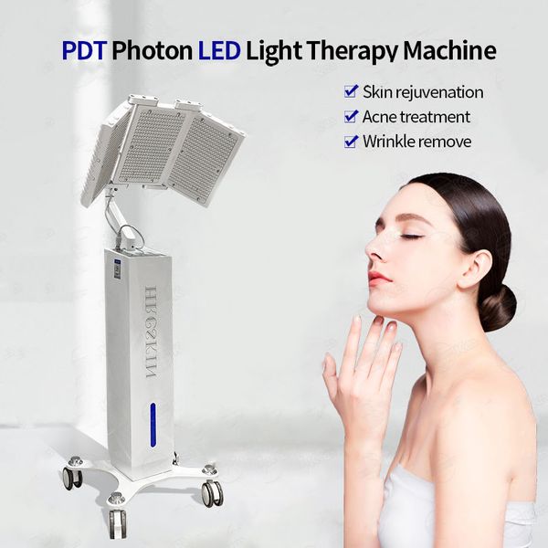 Top Selling Phototherapy 4 Colors Anti-aging Pdt Led Light Therapy Facial Maintenance Machine With 1830 Lamps Improve Cellulite Beauty Machi