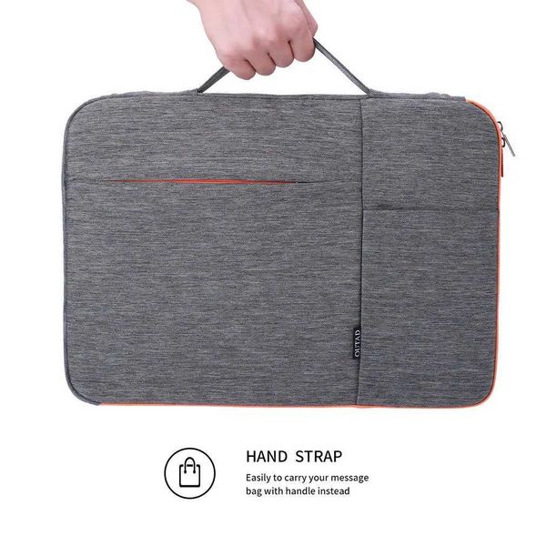 15 Inch Waterproof Laptop Case Bag Organizer with Handle for Laptop - Notebook - for Shock-proof BriefcaseC24111
