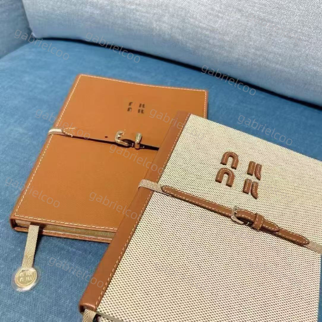 Designer notebook Premium Thick Leather & Cloth Cover Notebook - Minimalist Writing Journal for Office Business & Student Use