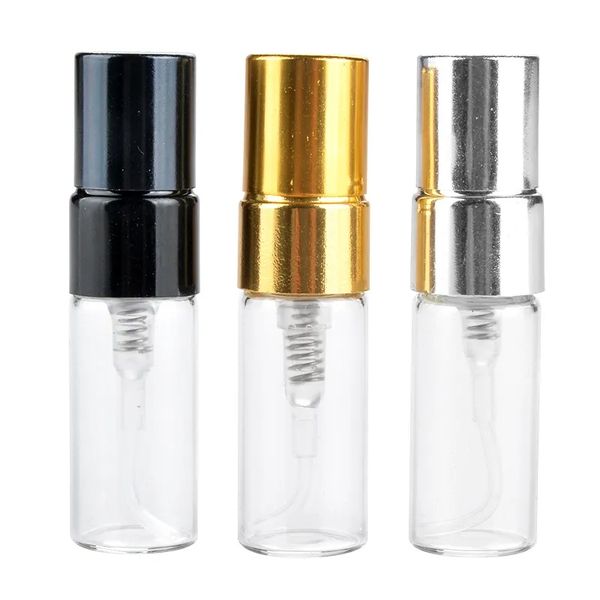 2ml Perfume Bottle Mini Empty Spray Bottle Refilable Atomizer Glass Bottle Free Shipping