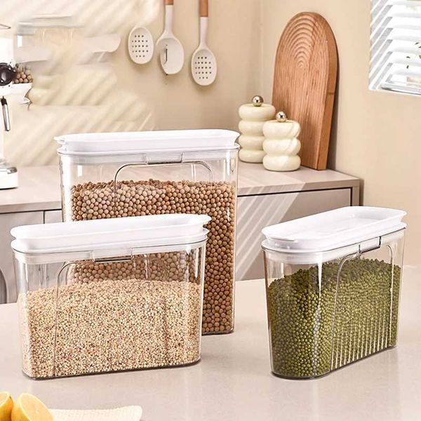 Transparent Sed moisture-proond insect proof storage tanks for impurity and pet grains Y241104