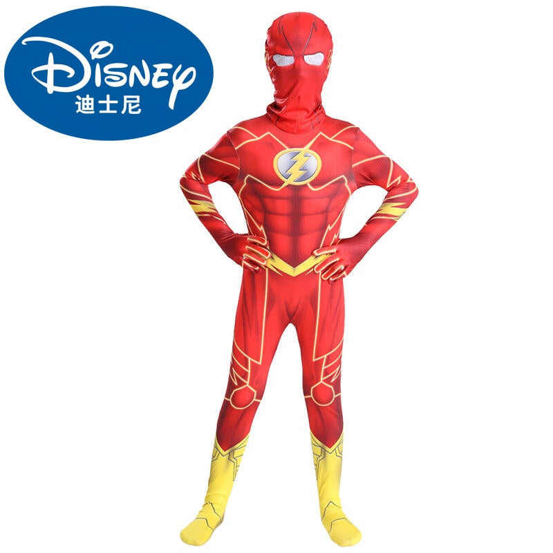 Disney character costume Halloween role-play children&#039;s outfit anime dance party costume boy Halloween performance jumpsuit lightning stage per