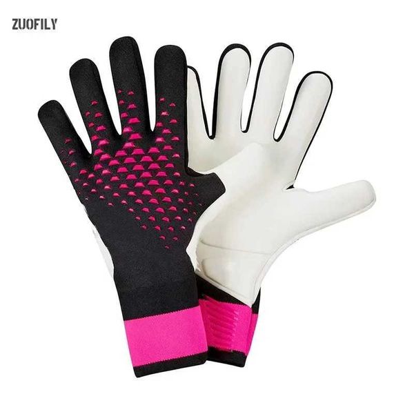 HOT Children Adults Latex Football Goalkeeper Gloves Soccer Training Gloves Anti-slip Wear-resistant Wrist Guard Goalie GlovesXJ241227