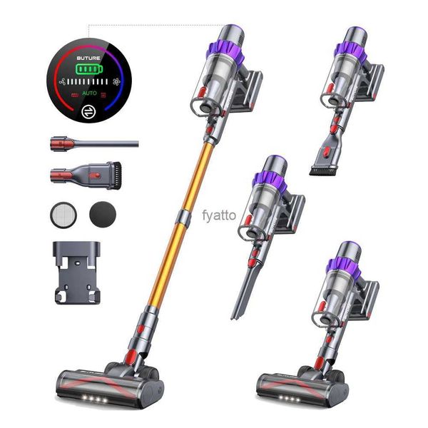 Vacuum Cleaners VC80 4suction cordless vacuum cleaner handheld wireless home appliance 1.5L cup detachable battery H240828