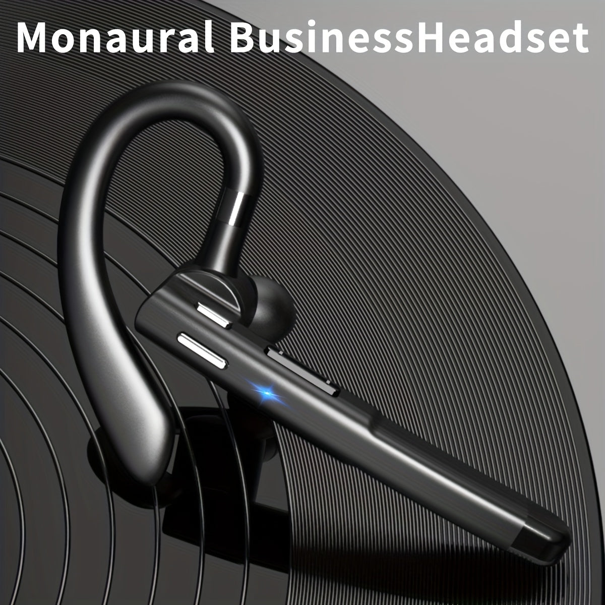 TEMU Wireless Business Earphones, Wireless Earphones 5.4 Stereo Hands Free, Built In Hd Microphone, Comfortable Earplugs For Driving-business-office