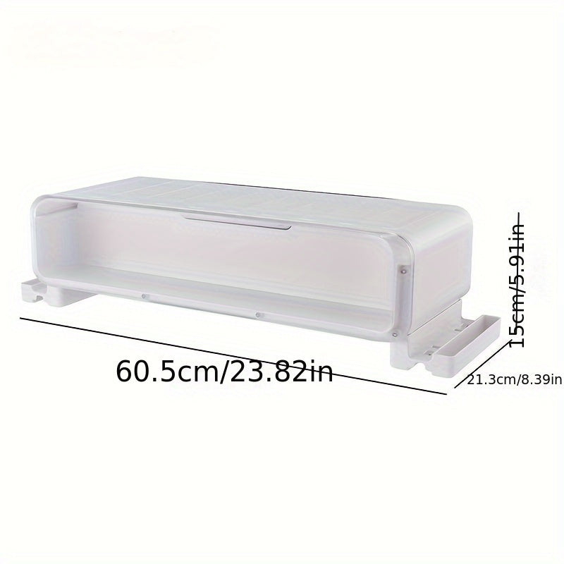 TEMU Blind Box Storage Box, Elevated Office Desktop Storage Rack, Monitor Figurine, Dust-proof Display Box, Monitor Bracket, Elevated Office