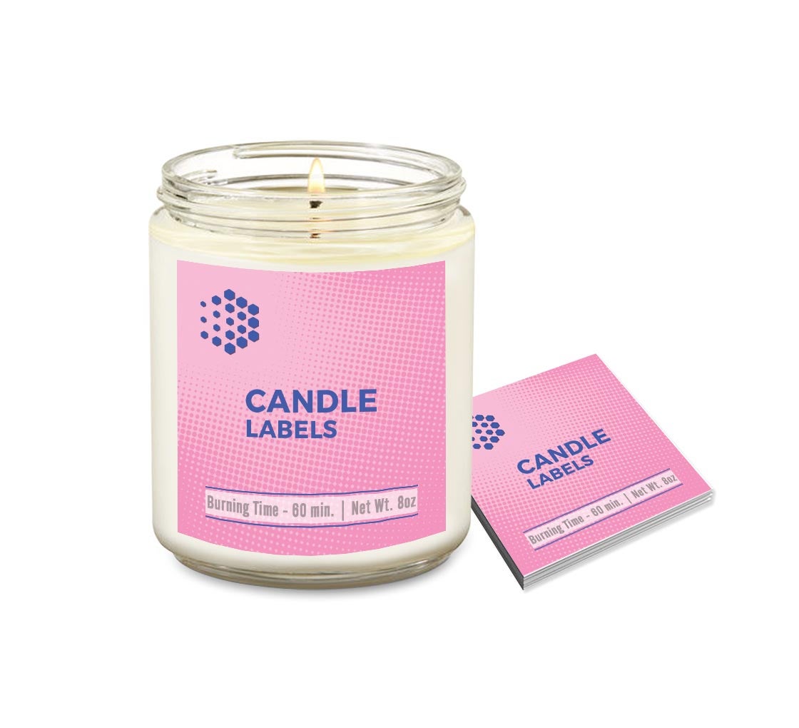 Candle Labels By BannerBuzz. Get It Personalized With Your Brand Logo And Message