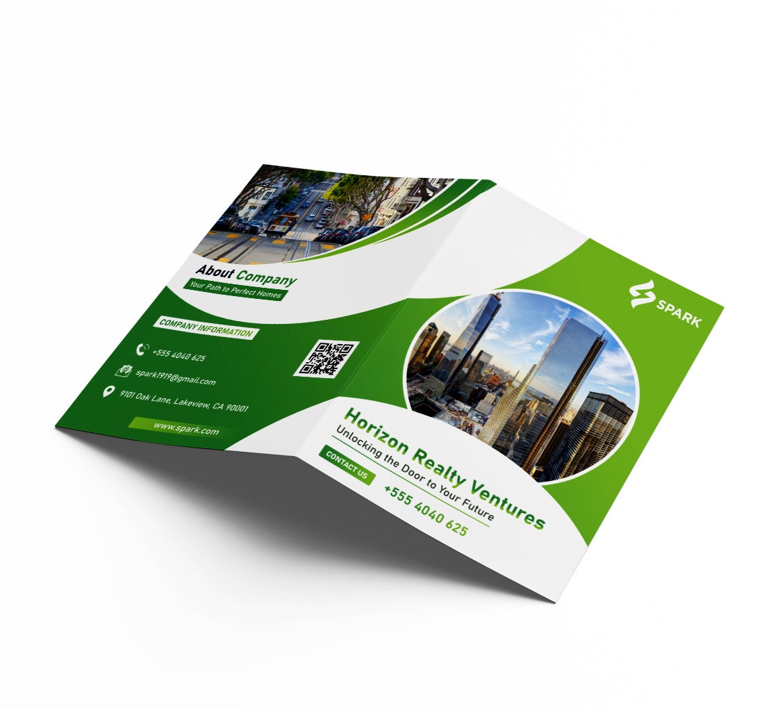 Buy Affordable Folded Business Flyers- High Quality Business Flyers Printed on Vibrant Gloss, Matte Paper By BannerBuzz
