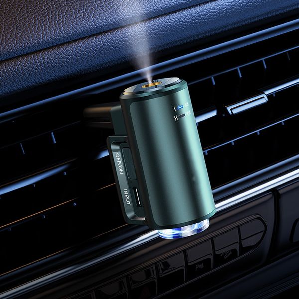 Humidifiers Auto Electric Aroma Diffuser Essential Oil Car Air Freshener Auto Fragrance Air Purifier Humidifier With Box Scent Car Perfume S