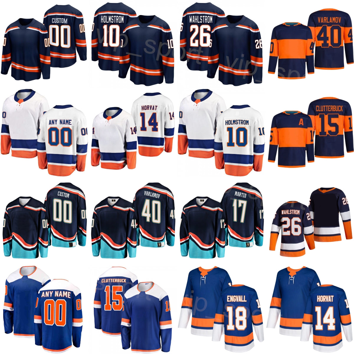Stadium Series 24-25 Hockey 26 Oliver Wahlstrom Jerseys 14 Bo Horvat 18 Pierre Engvall 15 Cal Clutterbuck Simon Holmstrom Matt Martin Semyon Varlamo